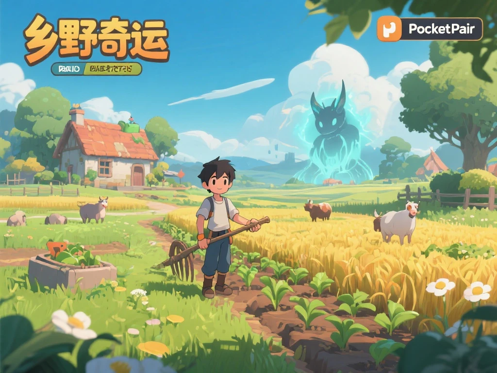 《幻兽帕鲁》团队新力作《乡野奇运》Steam平台正式亮相